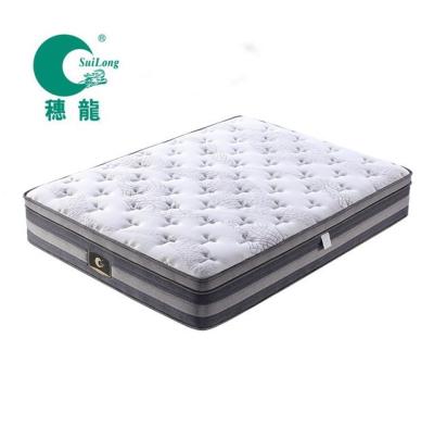 China Mini Pocket Euro Complicated Massage Spring Foam Latex Top Bedroom Hotel Mattress for sale