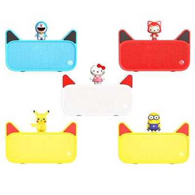 China 100% Eco-Friendly Tmall Geniuses Case Cartoon Silicone Cover EN Soft Protective Shell Kitty Speaker Cat Ear Case Smart Wireless WiFi AI for sale