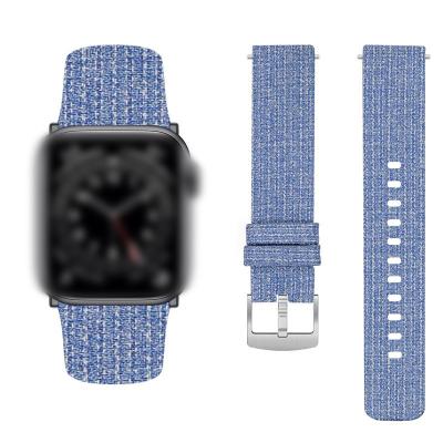 China 38/40/41 mm Nylon Woven Band For Apple Watch Band 7 Se 6 5 4 3 Series For Iwatch Band Strap 38mm 40mm 41mm 42mm 44mm 45mm for sale