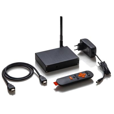 China Support 4K digital signage media player box for menu digital panel 2+16G or 4+32G for option, 4G LTE or WIFI for option, VESA for option for sale