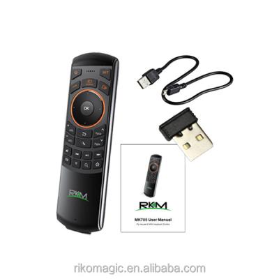 China COMPUTER RKM MK705 sensor remote, fly air mouse+wireless mouse + remote control for sale