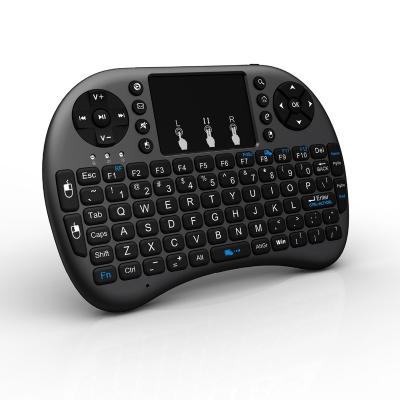 China Multimedia RKM i8 Air Mouse Keyboard Combo with Backlit LED for PC, Android TV BOX, Smart TV, Game for sale