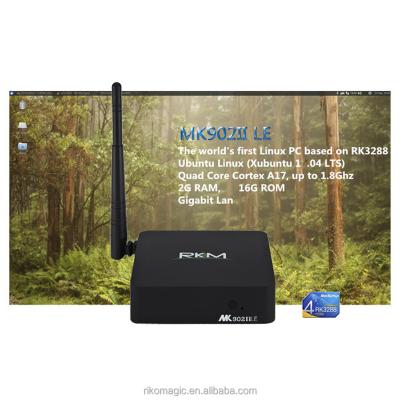 China RKM MK902II LE Linux MINI PC Quad Core Ubuntu TV 2g 8g (Xubuntu 16.04) MK902II LE for sale