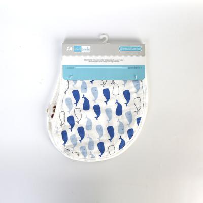 China Baby Bibs Product Type and Antibacterial Infants and Toddlers Age Category Muslin Burp Cloth for sale