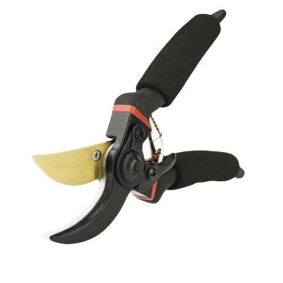 China Anti-Slip Handle Gardening Shears Branch Pruning Flower Labor Saving Art Tools With Safety for sale