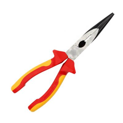 China Durable High Quality Multifunctional VDE Insulated Electric Wire Cutters Wire Electrician Scissors for sale