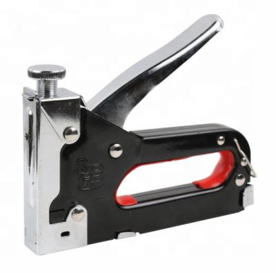 China Wooden Boxes Factory Price 3 in 1 Heavy Duty Nail Gun Woodworking Tool 3 Way Staple Gun for sale