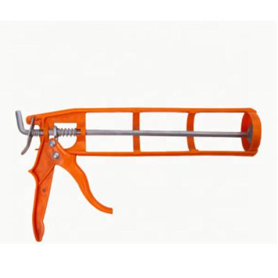 China Factory Price 300mL Alloy Handle Caulking Gun Sausage Pack Construction Aluminum Manual Caulking Gun for sale