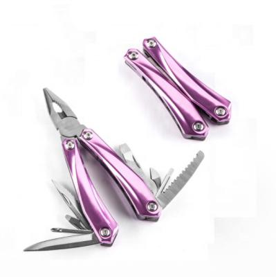 China High Quality Folding 3 in 1 Custom Color Folding Outdoor Multi Tools Pliers Aluminum Handle for sale