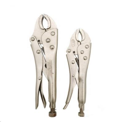 China Best selling 10 inch multifunctional locking pliers portable 7 curved jaw locking pliers for sale