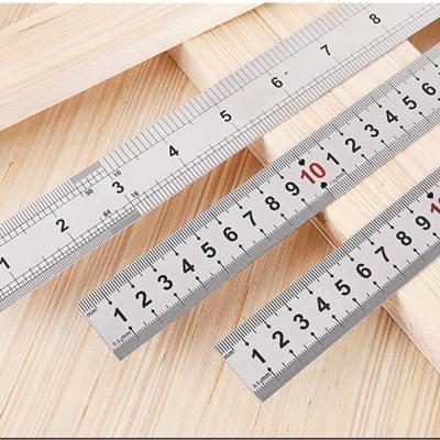 China Goods Customized Logo Measuring Different Sizes Stainless Steel Ruler From Manufacturer Directly for sale