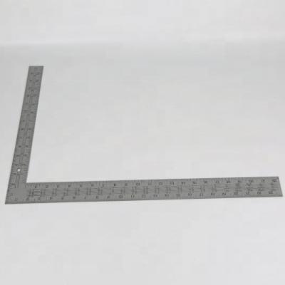 China High Quality Thickened Square Ruler 90 Degree Square Ruler Test Measuering L-type Square Ruler for sale