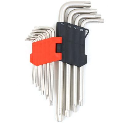 China 9PC Mulit-purpose Gigabyte Flat Key Hex Socket Set Wrench Set L-Type Hand Tools for sale