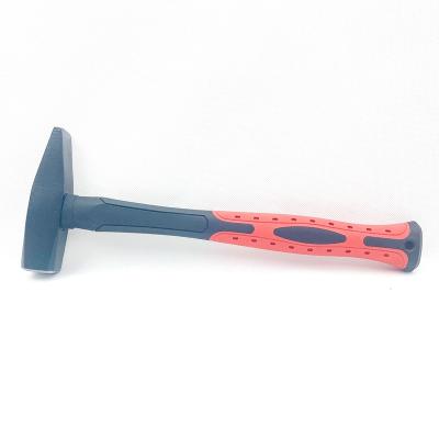 China Machinist Hammer 500G Size Steel Hammer Drop Forged Carbon Steel Machinist's Hammer With Plastic Coated Handle for sale