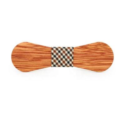 China Fashion New Arrival Christmas Party Adjustable Wooden Bow Tie For Men for sale