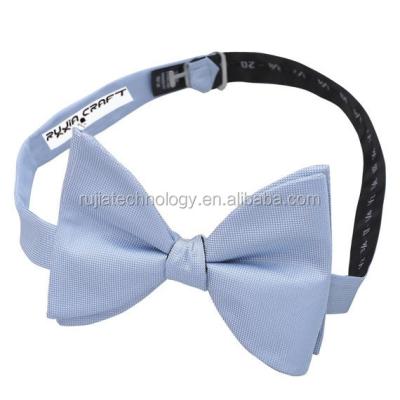 China Fashionable Solid 100% Polyester Men's Big Bow Tie Women's Big Bow Tie for sale