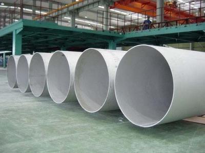 China Welded Stainless Steel Large Diameter Seamless Pipes 304L 316L Schedule 80 for sale