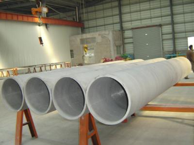 China 15 mm Large Diameter Welded Duplex Stainless Steel Pipe / Annealed SS Pipes Schedule 80 for sale