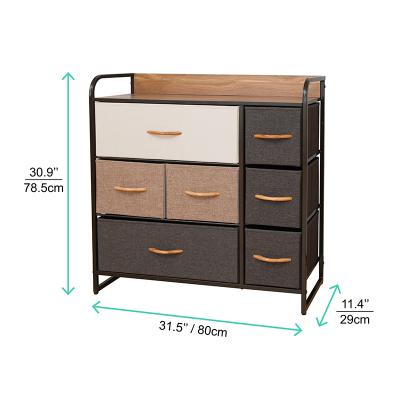 China (Size) 6 Drawer Chest Adjustable Living Room Chest Drawer Adjustable Hot Selling Durable Tower 5L-612 for sale