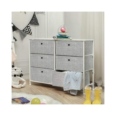 China Storage Customized Hot Selling Cloth Chest Vertical Household Baby Storage Large Dresser for sale