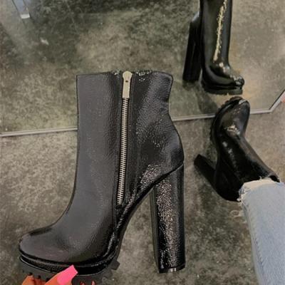 China Wholesale Women's Boots Fashion Trend 2021 Ladies Scott Boot High Heels Winter Breathable for sale