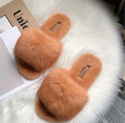 China Bulk Wholesale Black Custom Anti-slippery Slippers Indoor PVC Slipper Shoes Fur Shoes Slipper for sale