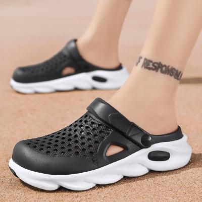 China SP749 Low Shipping Flat Fee Clog Summer Soft Unique Men's Beach Shark High Quality Shoe EVA Garden Clogs for sale