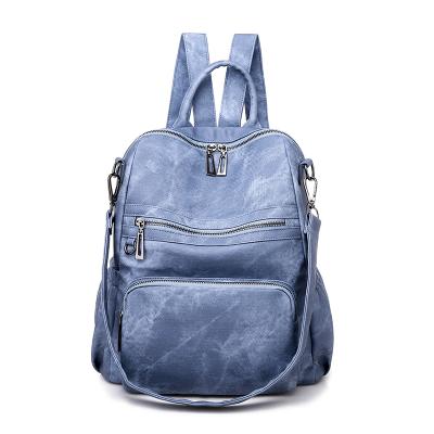 China Trend Anti-theft Ladies SP473 Amazon PU Leather Backpack School Bag For Student for sale