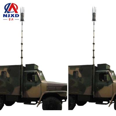 China XD764 Military Hot Sale Truck Mounted Telescopic Mast For Dome TV Camera for sale