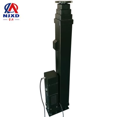 China Military 1m to 10m 1kg Vertical 50kg Mounted Motorized Telescopic Mast For General Purpose for sale