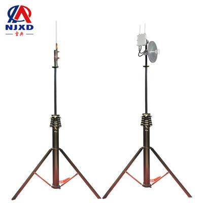 China XD003 2m-16m Alloy Telescopic Antenna Mast Portable Aluminum Tower for sale