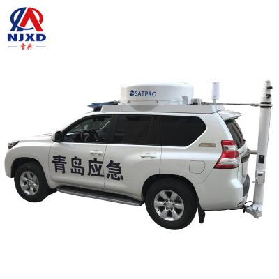 China Portable Hand Winch Tower Aluminum Alloy XD006 Camera Telescopic Antenna Vehicle Mounted Mast for sale