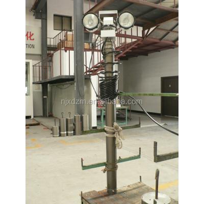 China Foldable Telescopic Sports Stadiums 1.2-2m Lighting Tower With LED Light For Emergency for sale