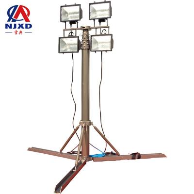 China Sports Stadiums 3m 4m Pneumatic Lighting Sports LED Pole Heavy Duty 12ft Locking Telescopic Tower Large for sale