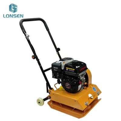 China Diesel Engine Powered C120 C90 Soil Walkbehind Forward Vibratory Plate Compactor Machine for Construction Industry for sale