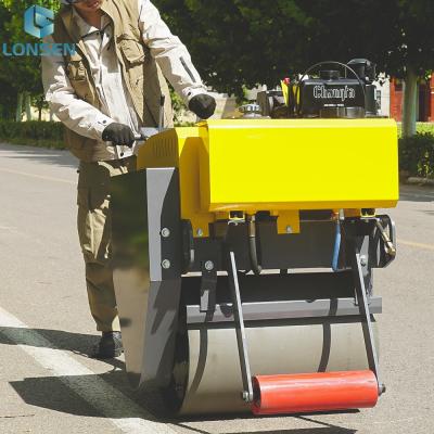 China CHANGFA Engine and Atos Hydraulic Valve Asphalt Concrete Road Handheld Single Drum Road Roller for Road Construction for sale