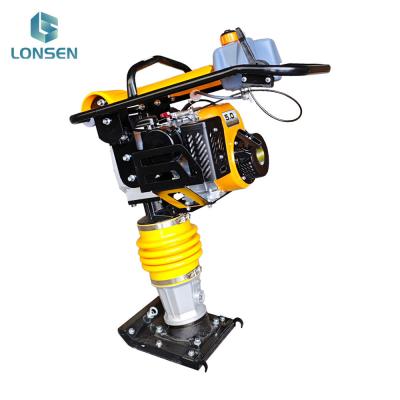 China Construction RM80 Dual Spring Gasoline Earth Tamping Rammer Machine for sale