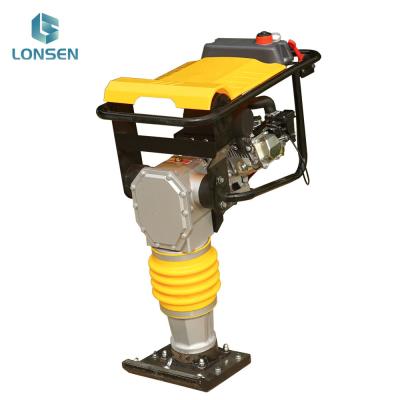 China 5.5-7hp Combustível Diesel Tamping Rammer Compactor para Construção à venda