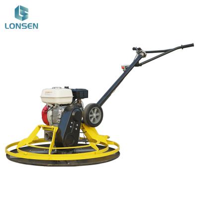 China 5-7hp Multiquip 36 Concrete Finishing Power Trowel Machine Short Turning Radius for sale