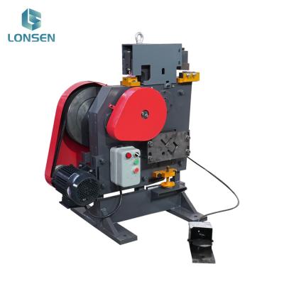 China 2.2kw Multifunctional Iron Worker Machine with Channel Steel Punching and Multifunctional Metal Shearing for sale