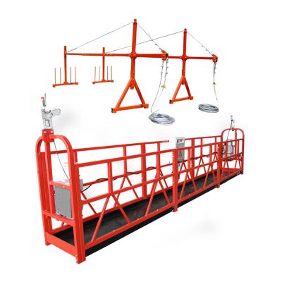 China Max Working Height 100m ZLP800 Electric Suspended Cradle Platform for High Building Construction for sale