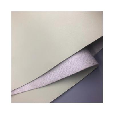 China Stain Resistant Heavy Nappa 1000GSM PVC Foam PVC Comfortable Fabric For Table Mat for sale