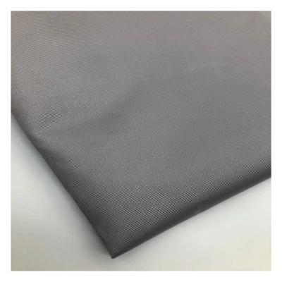 China Anti-Static 100%Polyester PU Coated Light Gray Bright Shantung Oxford Fabric For Fashion Show Bag for sale