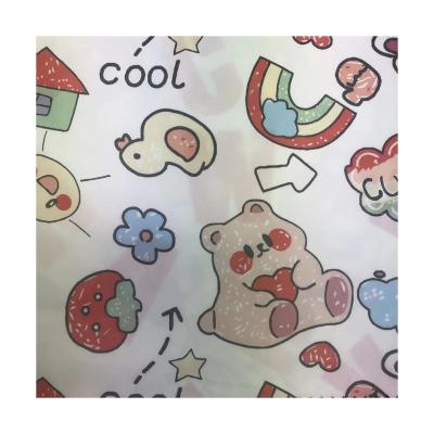 China Waterproof 100% Polyester 30D*30D Waterproof PU Coated Coat Fabric Release Paper Lining Fabric For Women for sale