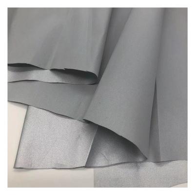 China Hot Sale 210T Tear-Resistant Polyester Taffeta Fabric With Silver PU+AC/PA Coating For Laundry Cover for sale