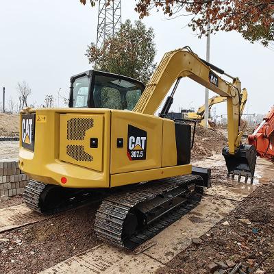 China Caterpillar 307.5 Mini Gebruikte CAT-graafmachines Te koop