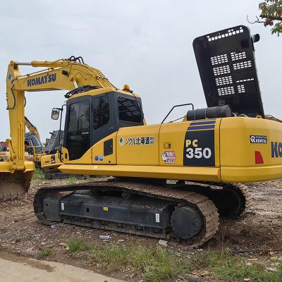 Cina 35Ton Heavy Second Hand Komatsu Excavator Pc350-7 Backhoe Machine Used For Digging in vendita