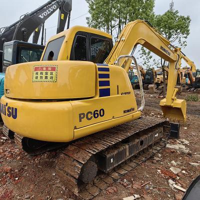 Cina PC60-7 6T Escavatori Komatsu usati Escavatori Komatsu di seconda mano in vendita