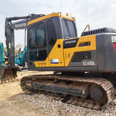 China 69kw Used Mini Digger EC140 Hydraulic Crawler Used Excavator Machine 14t for sale