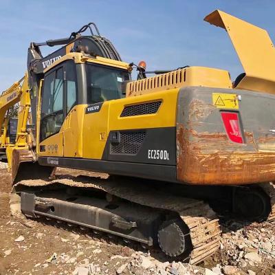 China 138kw EC250 Used Volvo Excavators Digging Equipment Hydraulic Used Volvo Diggers 25Ton for sale